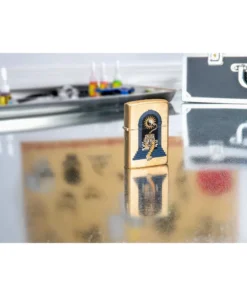 فندک زیپو تامبلد طرح ببر تتو Zippo 48613 Tiger Tattoo Design 9 قیمت و خرید:فندک زیپو برنج تامبلد طرح ببر تتو Zippo 48613Tiger Tattoo Design