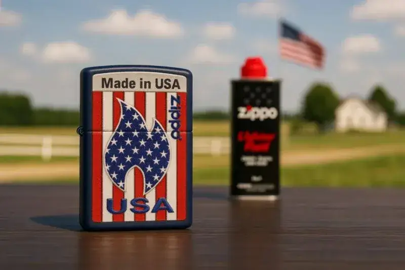 فندک زیپو سرمهای طرح پرچم آمریکا و شعله Zippo 48560 USA Flame Flag Design 4 قیمت و خرید:فندک زیپو سرمهای طرح پرچم آمریکا و شعله Zippo 48560 USA Flame Flag Design