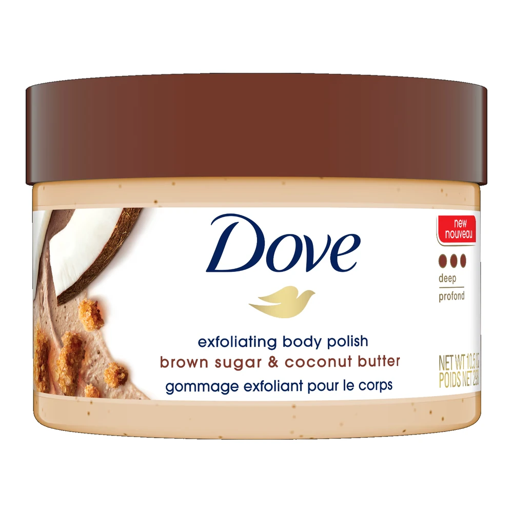 اسکراب لایهبردار بدن داو شکر قهوهای و کره نارگیل ۲۹۸ گرم Dove Exfoliating Body Polish Brown Sugar & Coconut Butter 1 قیمت و خرید: اسکراب لایهبردار بدن داو شکر قهوهای و کره نارگیل ۲۹۸ گرم Dove Exfoliating Body Polish Brown Sugar & Coconut Butter