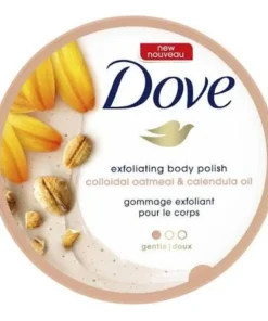 اسکراب لایهبردار بدن داو جو دوسر و کالاندولا ۲۹۸ گرم Dove Exfoliating Body Polish Colloidal Oatmeal & Calendula Oil 3 قیمت و خرید: اسکراب لایهبردار بدن داو جو دوسر و کالاندولا ۲۹۸ گرم Dove Exfoliating Body Polish Colloidal Oatmeal & Calendula Oil