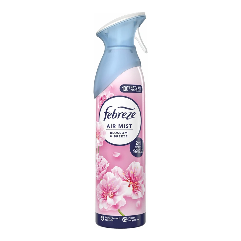اسپری خوشبو کننده هوا فبرز رایحه شکوفه و نسیم ۱۸۵ میل Febreze Air Mist Blossom & Breeze 1 قیمت و خرید:اسپری خوشبو کننده هوا فبرز ایر میست شکوفه و نسیم ۱۸۵ میل Febreze Air Mist Blossom & Breeze