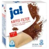فیلتر کاغذی قهوه ساز فرانسه ja سایز ۴ بسته ۱۰۰ عدد ja! Kaffee-Filter Grobe 4 2 قیمت و خرید:فیلتر کاغذی قهوه ساز فرانسه ja سایز ۴ بدون سفیدکننده بسته ۱۰۰ عدد ja! Kaffee-Filter Grobe 4