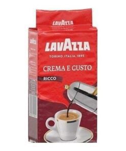 پودر قهوه لاوازا (لاواتزا) کرما ای گوستو ریکو Lavazza Crema E Gusto Ricco 250g