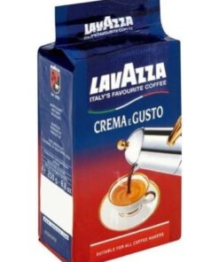 پودر قهوه لاوازا (لاواتزا) کرما ای گوستو ساده Lavazza Crema E Gusto 250g