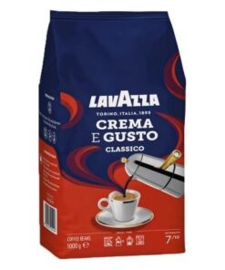 دانه قهوه لاوازا (لاواتزا) کرما ای گوستو کلاسیکو Lavazza Crema E Gusto Classico 1000g