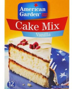 خرید پودر کیک آماده امریکن گاردن وانیلی American Garden Cake Mix Vanilla