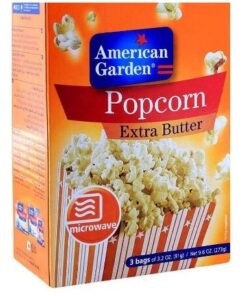 خرید پاپ کورن کره ای اکسترا امریکن گاردن American Garden Extra Butter Popcorn