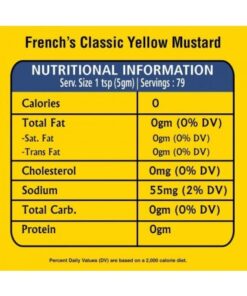 سس خردل کلاسیک زرد فرنچز French's Classic Yellow Mustard Sauce