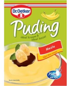 خرید پودر پودینگ موز دکتر اوتکر-120 گرمی Dr. Oetker Banana Pudding