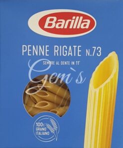 خرید پاستا پنه N.73 سمولینا باریلا Barilla Penne Rigate N.73 Pasta