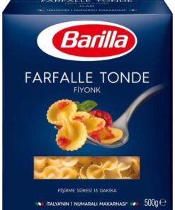 خرید پاستا پروانه گرد باریلا Barilla Farfalle Tonde  Fiyonk Pasta