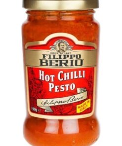 خرید سس پستو چیلی تند فیلیپو بریو Filippo Berio Hot Chilli Pesto Sauce