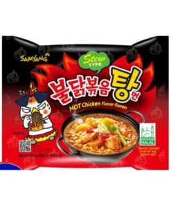 خرید نودل کره ای مرغ تند مدل استیو رامن سامیانگ Samyang Stew Type Hot Chicken Ramen Noodle