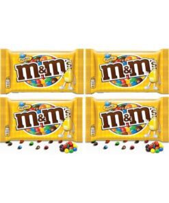 خرید دراژه (اسمارتیز) شکلات و بادام زمینی ام اند امز(پک 4 عددی) M&M’s Peanut Chocolate Candy