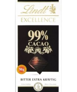 خرید شکلات تلخ اکسلنس 99% لینت Lindt Excellence Dark 99% Chocolate