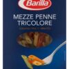 خرید پاستا پنه سه رنگ باریلا Barilla Mezze Penne Tricolori Pasta