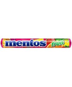خرید آبنبات میوه ای منتوس Mentos Fruit Chewy Mint Candy