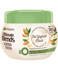 خرید ماسک مو ماست و بادام گارنیه(گارنیر) Garnier Ultimate Blend Almond Crush Yogurt Hair Mask