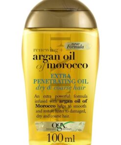 خرید روغن مو آرگان مراکشی مخصوص موهای خیلی خشک و آسیب دیده او جی ایکس Ogx Renewing Extra Penetrating Argan Hair Oil