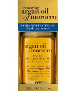 روغن مو آرگان مراکشی مخصوص موهای خیلی خشک و آسیب دیده او جی ایکس Ogx Renewing Extra Penetrating Argan Hair Oil