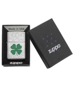 فندک زیپو طرح شبدر Zippo 24699