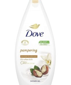 خرید شامپو بدن شی باتر و وانیل داو Dove Purely Pampering with Shea Butter and Warm Vanilla Body Wash