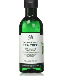 ژل شست و شوی صورت کنترل کننده چربی درخت چای بادی شاپ The Body Shop Tea Tree Skin Facial Wash