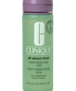 خرید صابون مایع صورت پوست خشک تا مختلط کلینیک (Dry Combination Skin) Clinique All About Clean Mild Liquid Facial Soap