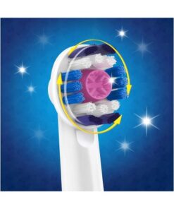 سری مسواک برقی تیری دی وایت اورال بی (4 عددی) Oral B 3D White Toothbrush Heads