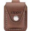 کیف چرمی قهوه ای زیپو Zippo