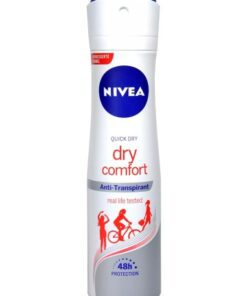 خرید اسپری بدن ضد تعریق زنانه درای کامفورت نیوآ Nivea Dry Comfort Body Spray