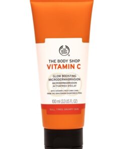 خرید اسکراب میکرودرم ویتامین سی بادی شاپ The Body Shop Vitamin C Glow Boosting Microdermabrasion Face Scrub