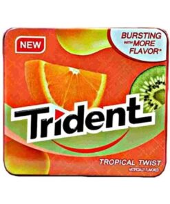 خرید آدامس میوه های استوایی تریدنت Trident Tropical Twist Sugar Free Gum