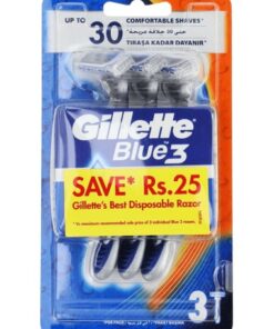 خرید تیغ اصلاح بلو تری کامفورت ژیلت Gillette Blue 3 Comfort Shaving Blade