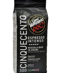 خرید دانه قهوه اسپرسو اینتنسو 500 ورنیانو Caffè Vergnano 1882 Espresso Intenso 500 Cinquecento Coffee Beans