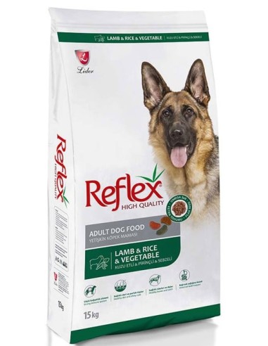 خرید غذای خشک سگ بالغ با طعم بره، برنج و سبزیجات رفلکس Reflex Lamb, Rice & Vegetables Adult Dog Food