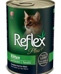 خرید کنسرو غذای بچه گربه طعم مرغ رفلکس پلاس Reflex Plus Chicken Cat Can