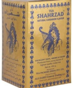 چای هلی سیاه شهرزاد 454گرمی Shahrzad Natural Cardamon Tea