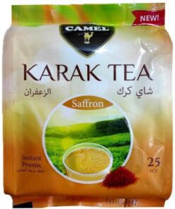 خرید چای کرک زعفرانی کمل Camel Saffron Karak Tea