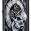 خرید فندک زیپو Zippo 29854 (Skull Clock Design)
