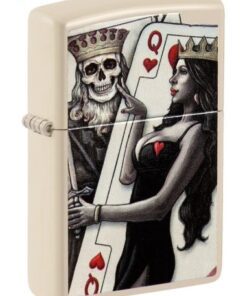 خرید فندک زیپو Zippo 49942 (Skull King Queen Beaut)