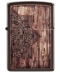 خرید فندک زیپو Zippo 49184 (Wood Mandala Design)