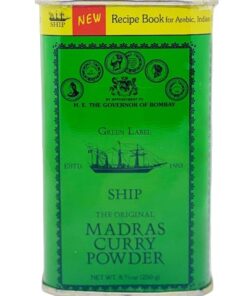 قیمت خرید فروش پودر ادویه کاری مدراس هندی شیپ 250 گرمی Ship Madras Curry Powder