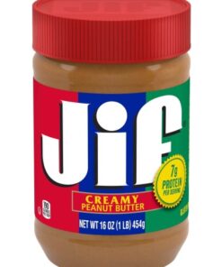 قیمت خرید کره بادام زمینی جیف ساده (قرمز) Jif Creamy Peanut Butter