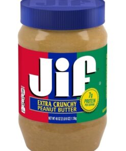 کره بادام زمینی جیف کرانچی (آبی) Jif Extra Crunchy Butter