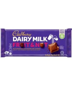 شکلات کدبری دیری میلک کشمش و بادام Cadbury Dairy Milk Fruit And Nut Chocolate