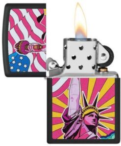 خرید فندک زیپو Zippo 49784 (Lady Liberty Design)