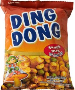 قیمت خرید آجیل دینگ دونگ لوبیا فاوا و کراکر ساده Ding Dong Snack Mix Fava Beans 100gr