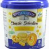 قیمت خرید بیسکویت کره ای وایت کستل کلاسیک سلکشن سطلی 350گرم White Castle Butter Cookies Classic Selection
