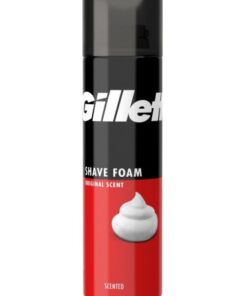 قیمت خرید فوم اصلاح ژیلت اورجینال سنت انگلیسی اصل Gillette Shave Foam Original Scent 200Ml
